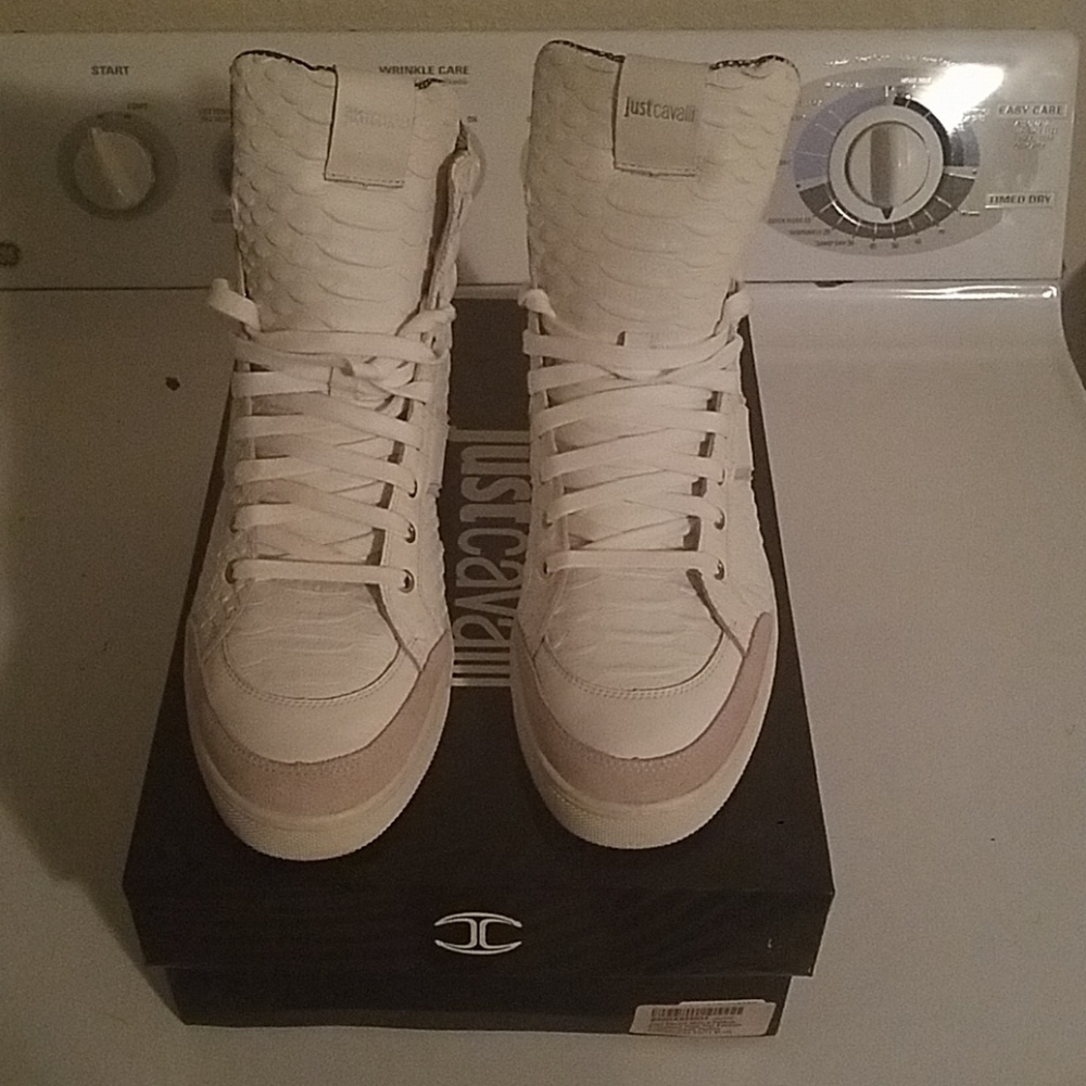 Just Cavalli mens python size 11, 8.5/10 condition